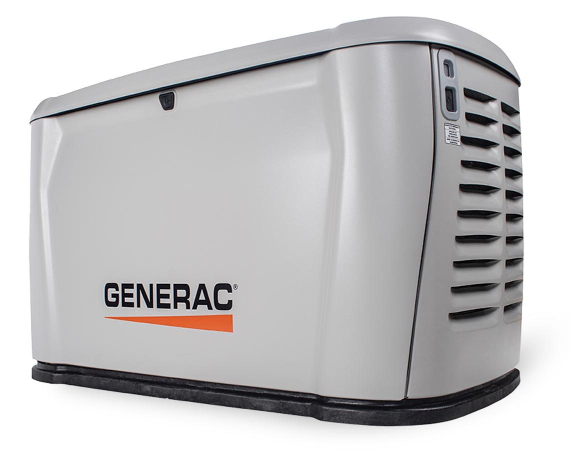 Generac standby generator installed by Electric 2000 in Winnipeg